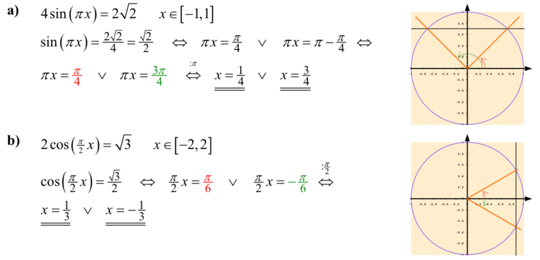 trig.likninger.