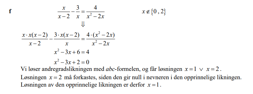 Løsning