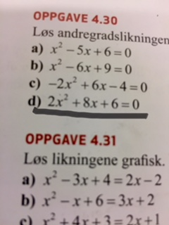 Her er oppgave D) som jeg sliter med det gir forsåvidt greit med c
